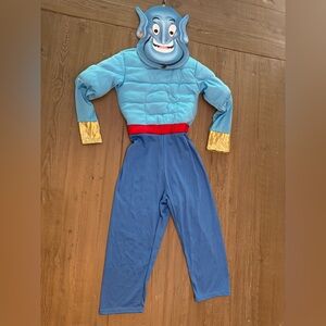 Aladdin Genie Costume in Blue and Gold